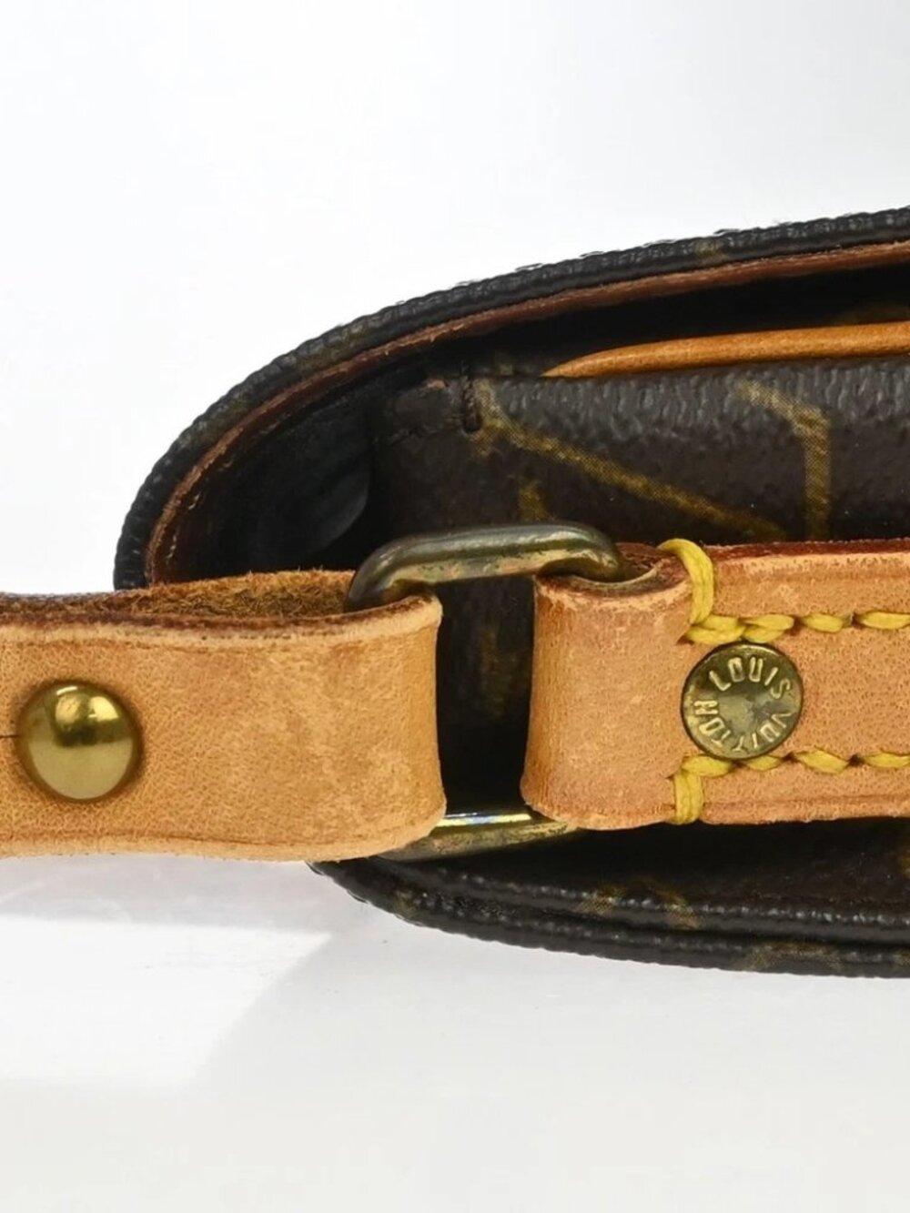 LOUIS VUITTON CARTOUCHIERE PM SHOULDER BAG MONOGRAM - Picture 12 of 12